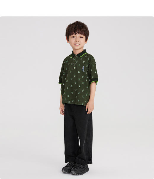 江南布衣童  22年夏季新品polo衫  1M5102020 商品图2