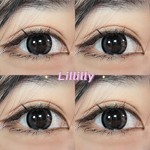 日抛  Lillilly LL-27 流光珠 14.2 着色13.0黑灰玻璃珠 商品图1