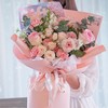 【粉色少女】粉色混搭花束 商品缩略图0