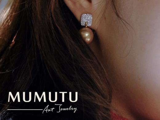 Tango金珠耳钉 商品图3