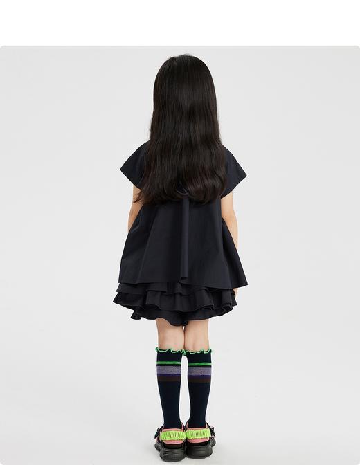 江南布衣童  22年夏季新款 女童套头褶皱造型感衬衣  1M5210130 商品图7