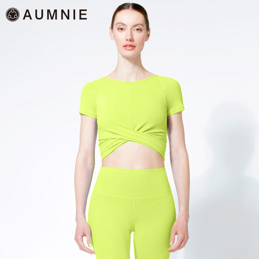 裸感前环绕短袖上衣 / SS NUDE FRONT WRAP TEE 裸感系列 商品图11