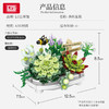 盆栽系列总2件套(多肉盆栽+樱花盆栽)  俐智拼插积木（1660+1661）无赠品 商品缩略图4