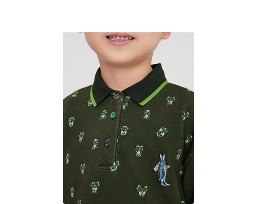 江南布衣童  22年夏季新品polo衫  1M5102020 商品图1