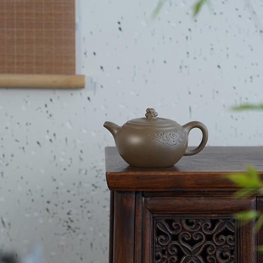 龙德堂陶艺 汤宣武《瑞云系列·云羽》原矿青段 290 cc 商品图0