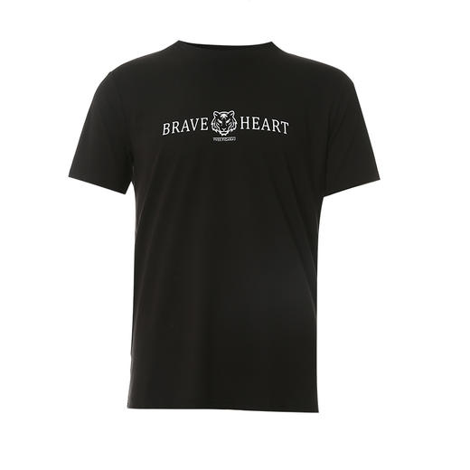 YvesFigarau伊夫·费嘉罗新款夏季男士简约印花舒适透气休闲圆领短袖T恤936857 商品图5