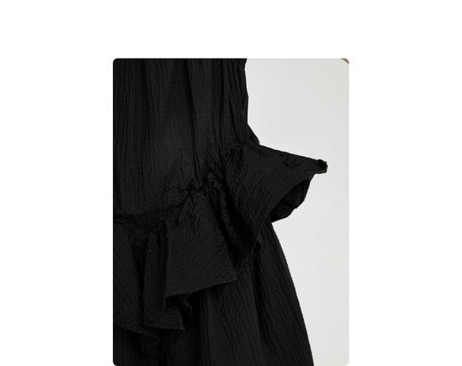 江南布衣童  22年夏装新款女童双层荷叶边设计连衣裙  1M5F00450 商品图6