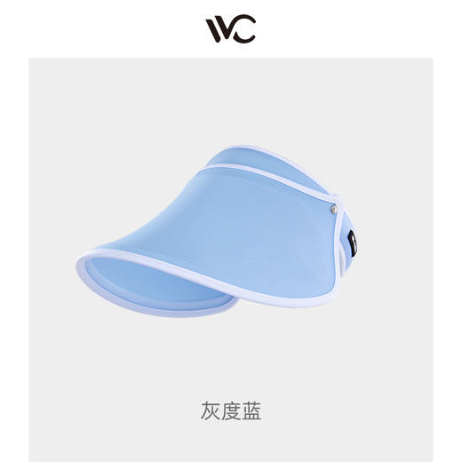 VVC防晒帽女空顶防紫外线全脸遮阳帽太阳帽子运动夏季骑车大帽檐 商品图1