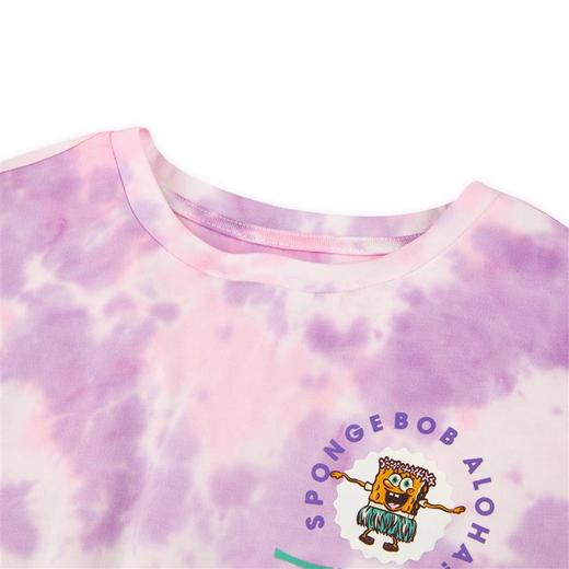 小斯凯奇【海绵宝宝联名】女童连衣裙夏季新款裙子扎染纱裙L222G059 商品图2