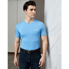 YvesFigarau伊夫·费嘉罗新款夏季男士简约印花舒适透气休闲圆领短袖T恤936855 商品缩略图3