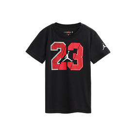 乔丹童衣男童装夏新经典飞人23号速干运动短袖T恤JD2222027