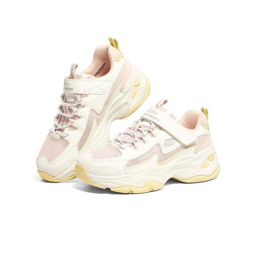 小斯凯奇2022春夏款女童网面透气舒适魔术贴运动鞋302562L 商品图5