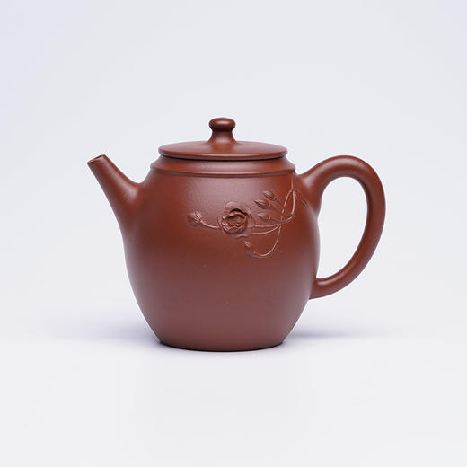 龙德堂陶艺 汤宣武《十二月花神·花团锦簇（四月蔷薇花）》原矿底槽清 300 cc 商品图4