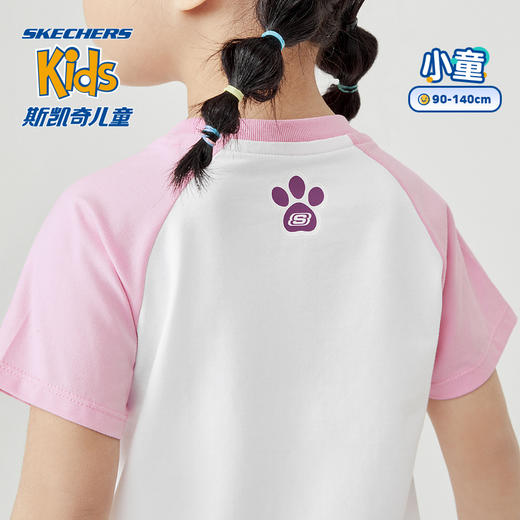 小斯凯奇【汪汪队立大功联名】婴儿服两件套夏季女小童短袖短裤套装L222G047 商品图2