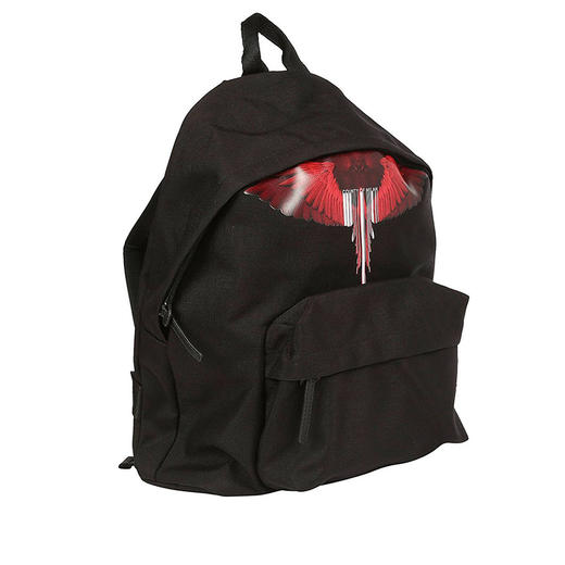 MARCELO BURLON 男士红翅膀双肩包 黑色 CMNB006E18853040 1020 商品图1