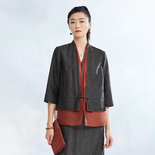 TANGY Collection2022年夏季莨绸上衣 商品图3