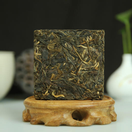 葳盛茶业2010年哈尼公主小方砖普洱生茶100g 商品图2