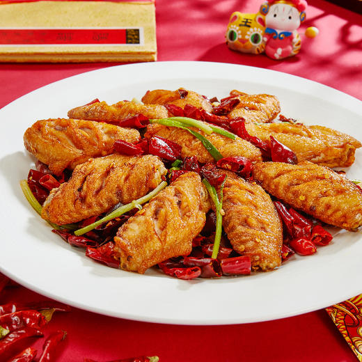 全聚德香辣鸡翅 350g 冷冻保存 快手菜 加热即食 商品图0