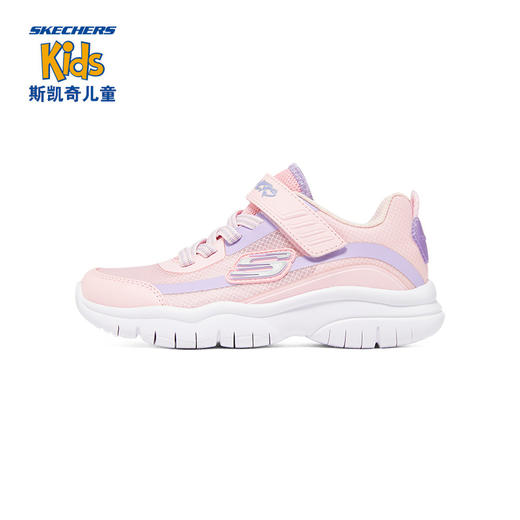 小斯凯奇女童鞋2022夏季大小童休闲运动鞋魔术贴302552L 商品图0
