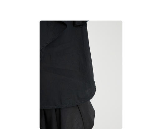 江南布衣童  新款女童无袖层次感荷叶边衬衣  1M5240120 商品图6