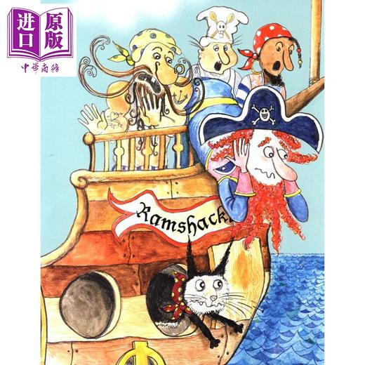 【中商原版】Ros Asquith:Pirate Baby 海盗宝宝 英文原版 进口原版 4岁到6岁 儿童绘本 Mary Hoffman 商品图2