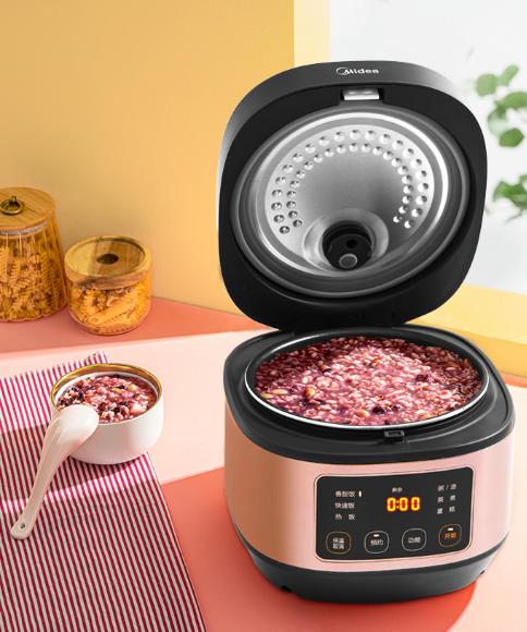 美的 (Midea )电饭煲电饭锅底盘加热智能自动4L不粘锅聚能釜定时预约烧汤烧饭煮粥蛋糕 团购热线：13915599506 商品图0