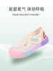 泰兰尼斯夏季新款女童鞋子网布透气板鞋彩虹软底宝宝幼儿园室内鞋 商品缩略图1