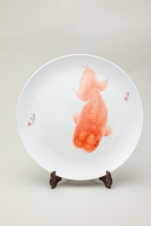 杨玉辉画盘（鱼12） 商品图11