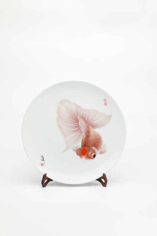 杨玉辉画盘（鱼12） 商品图10