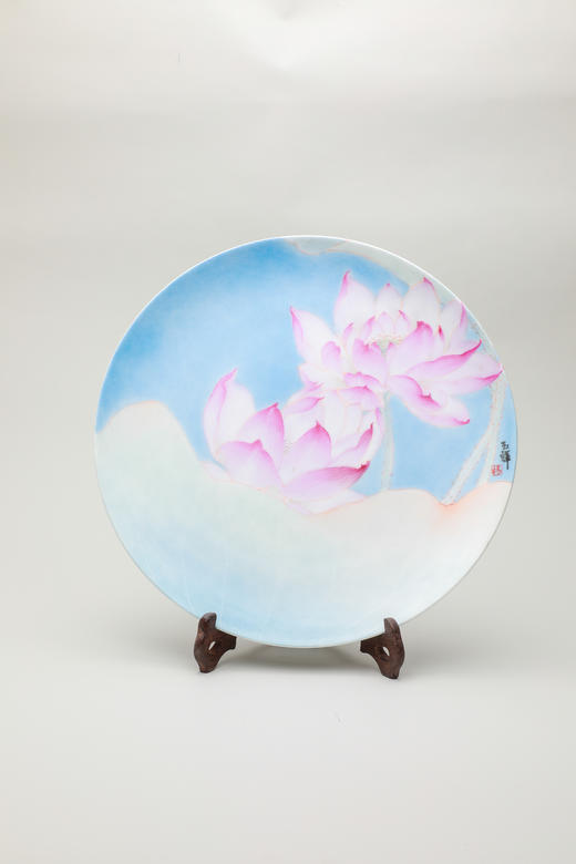 杨玉辉画盘（花12） 商品图5