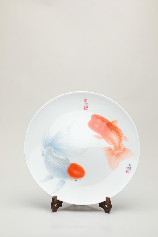 杨玉辉画盘（鱼12） 商品图8