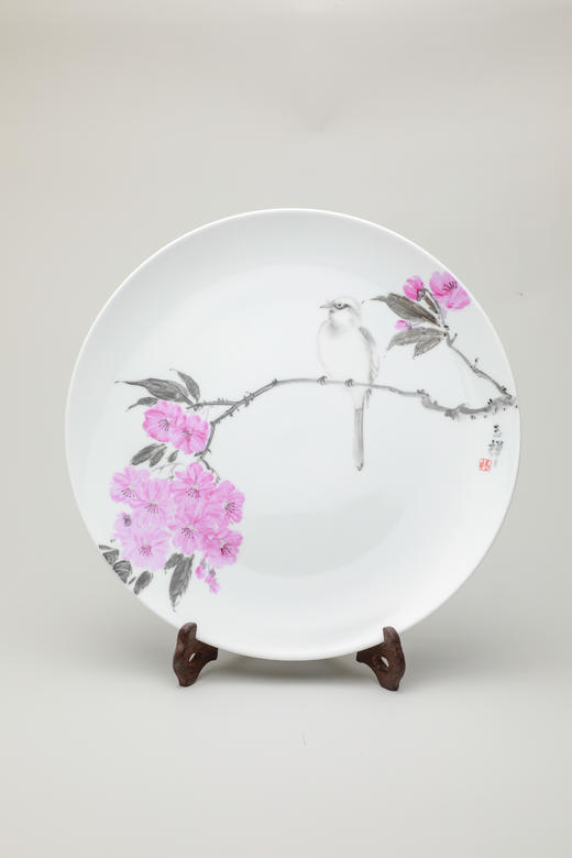杨玉辉画盘（花12） 商品图10