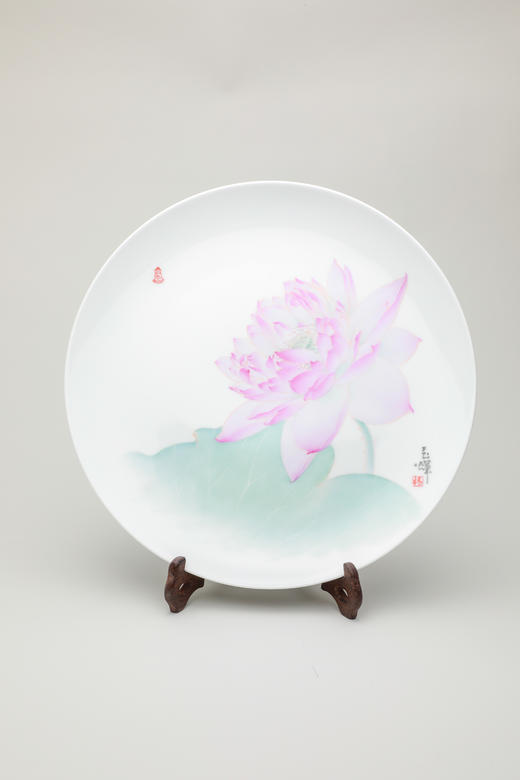 杨玉辉画盘（花12） 商品图8