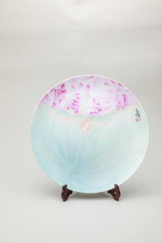 杨玉辉画盘（花12） 商品图4