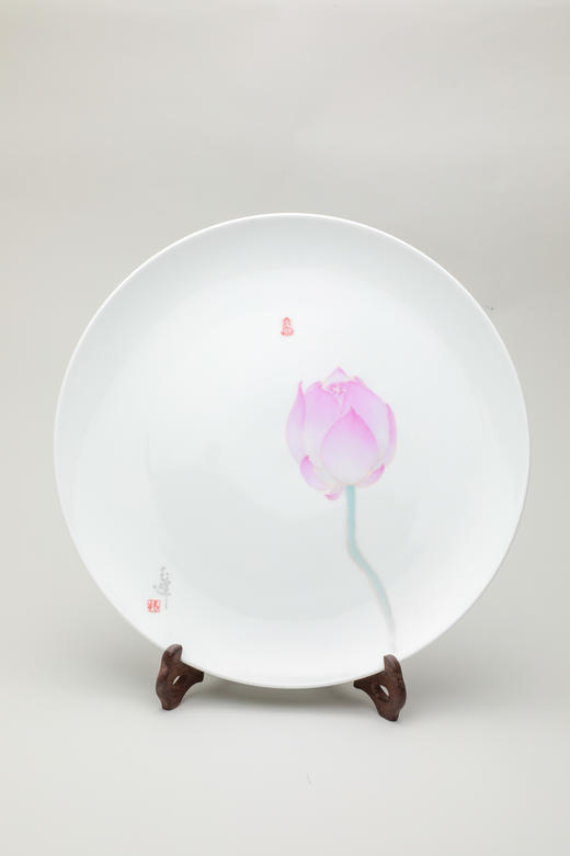 杨玉辉画盘（花12） 商品图3