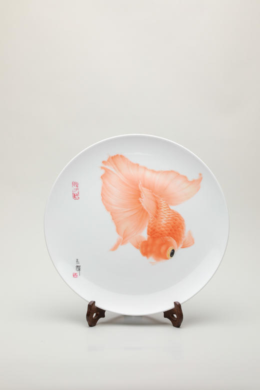 杨玉辉画盘（鱼12） 商品图7