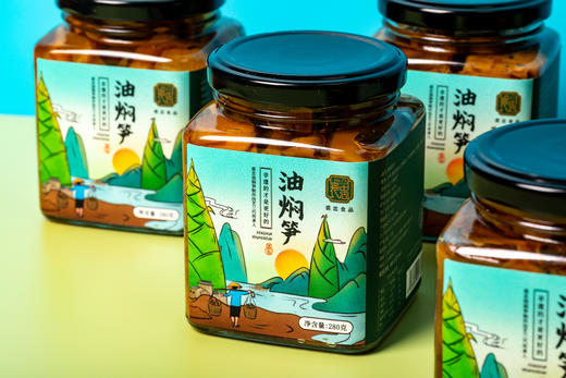 宁波奉化油焖笋原味 浓油赤酱 鲜甜脆爽 爽口下饭 非遗工艺 商品图3