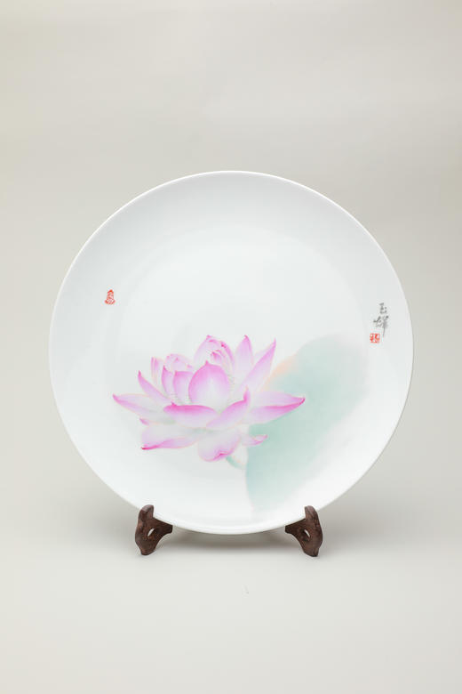 杨玉辉画盘（花12） 商品图1