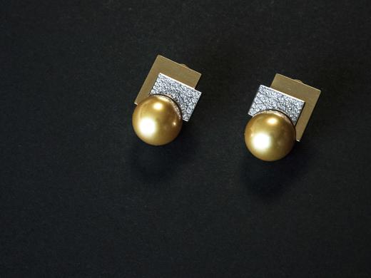 Tango金珠耳钉 商品图2