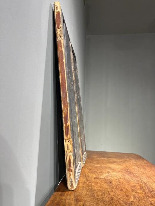 硬木雕花髹漆橱柜门板一对，顺丰包邮 商品图12