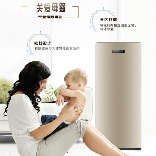 海尔（Haier）冷柜BD-138W小富豪炫金 商品图10