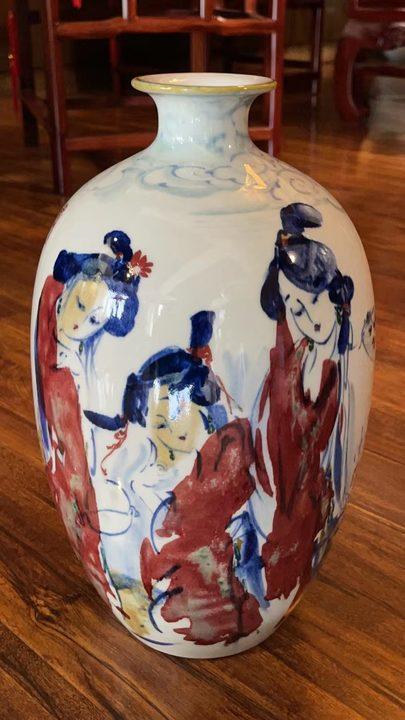 徐国琴：青花釉里红风生水起 商品图0