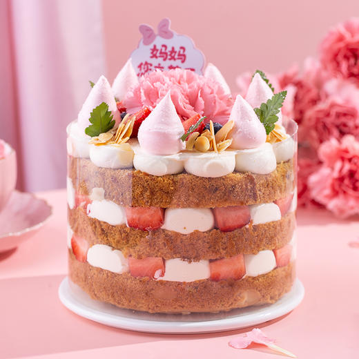 【预售】母亲节蛋糕花漾妈妈5吋，限5月6日-5月8日提货 商品图0