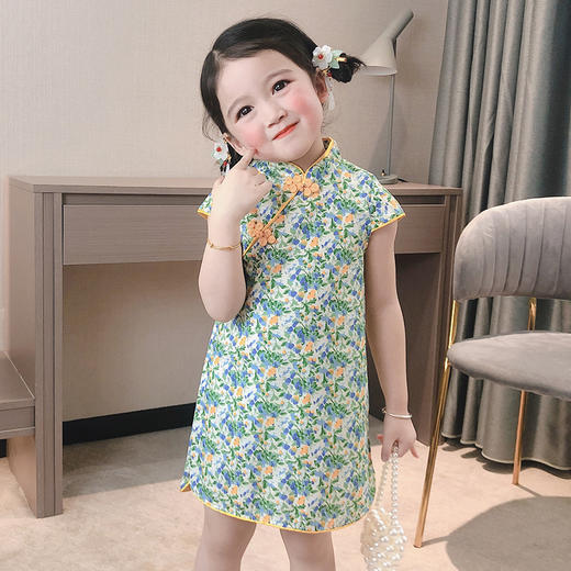 【精致又舒适】朱两只新款民族风小旗袍 商品图4