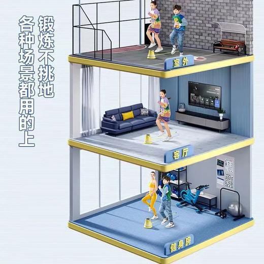 智能跳绳机新款成人儿童多人训练电子计数神器趣味自动转跳 商品图5