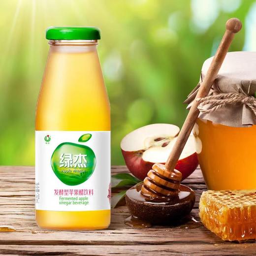 绿杰发酵型苹果醋玻璃瓶260ml 商品图1
