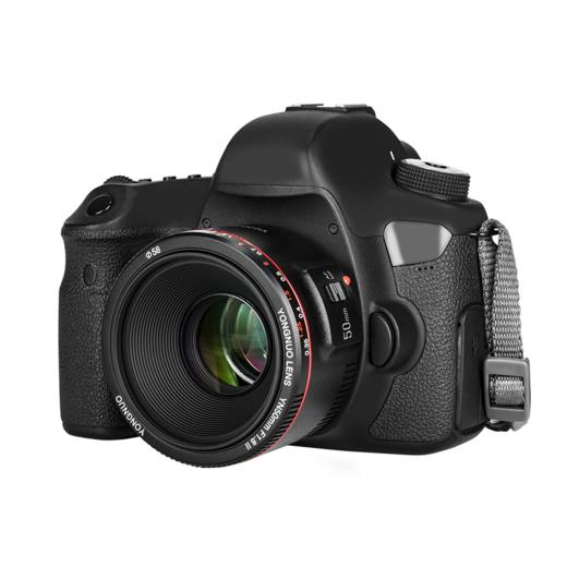 永诺 YN50mm F1.8 II二代 (黑色/白色) 标准定焦大光圈全画幅 EF口【顺丰包邮，空运隔天到】 商品图4