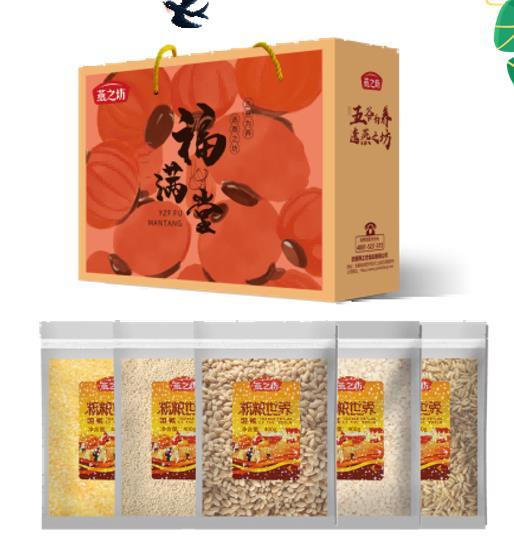 燕之坊五谷礼盒 福满堂1750款 商品图0
