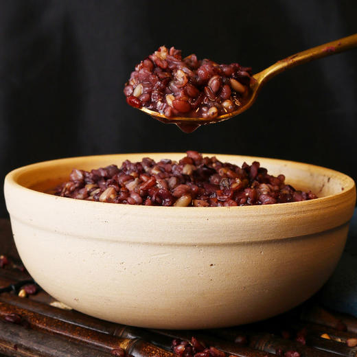 五色糙米送饭盒五谷杂粮糙米饭粗粮健身胚芽米孕妇450克/袋 商品图5