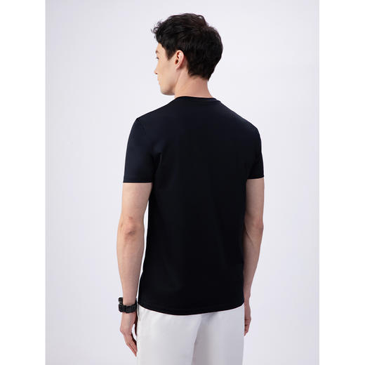 GOOD LUCK/德鲨烫钻印花亲肤柔软圆领短袖T恤LY23572 商品图2